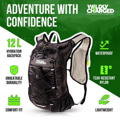 Wildly Charged Hydration Backpack 12-liter