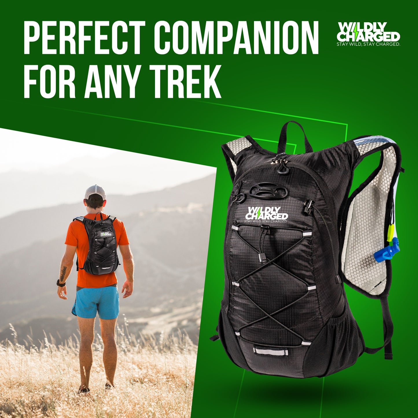 Wildly Charged Hydration Backpack 12-liter