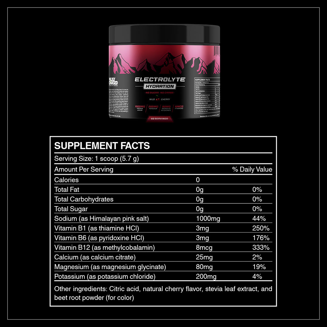 Electrolyte Hydration Wild Cherry